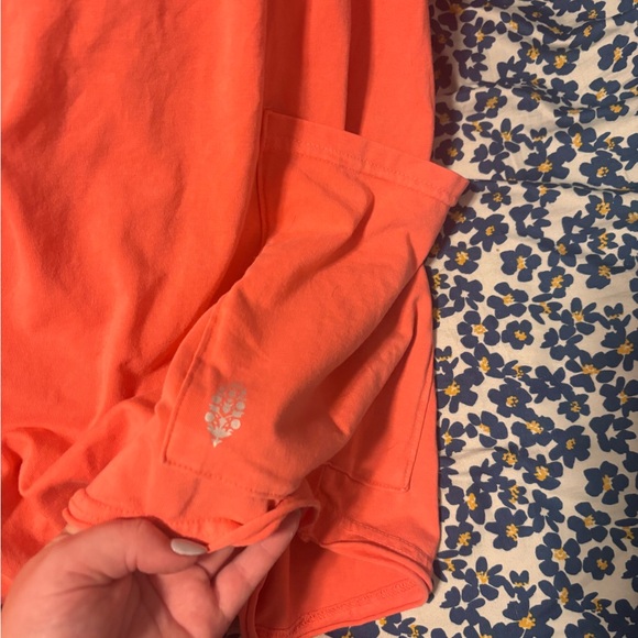 Free people movement tee romper - Picture 2 of 5